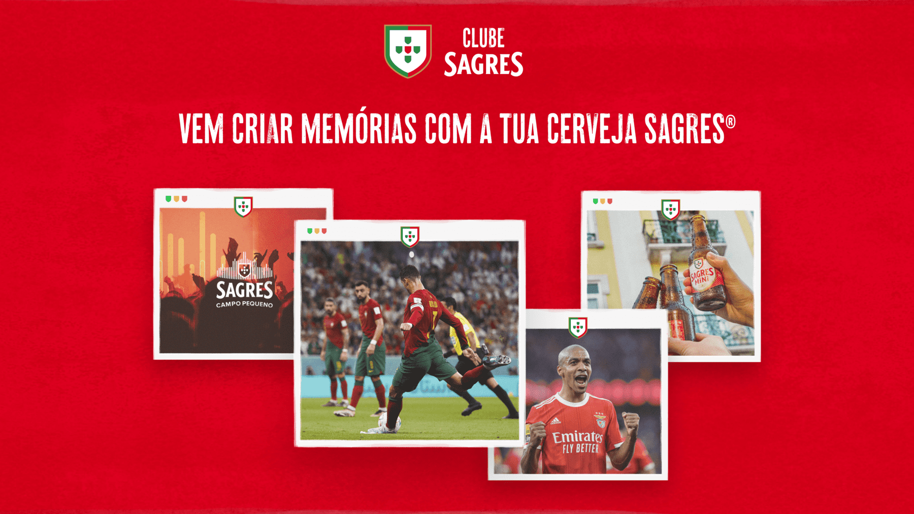 Website Clube Sagres WYcreative